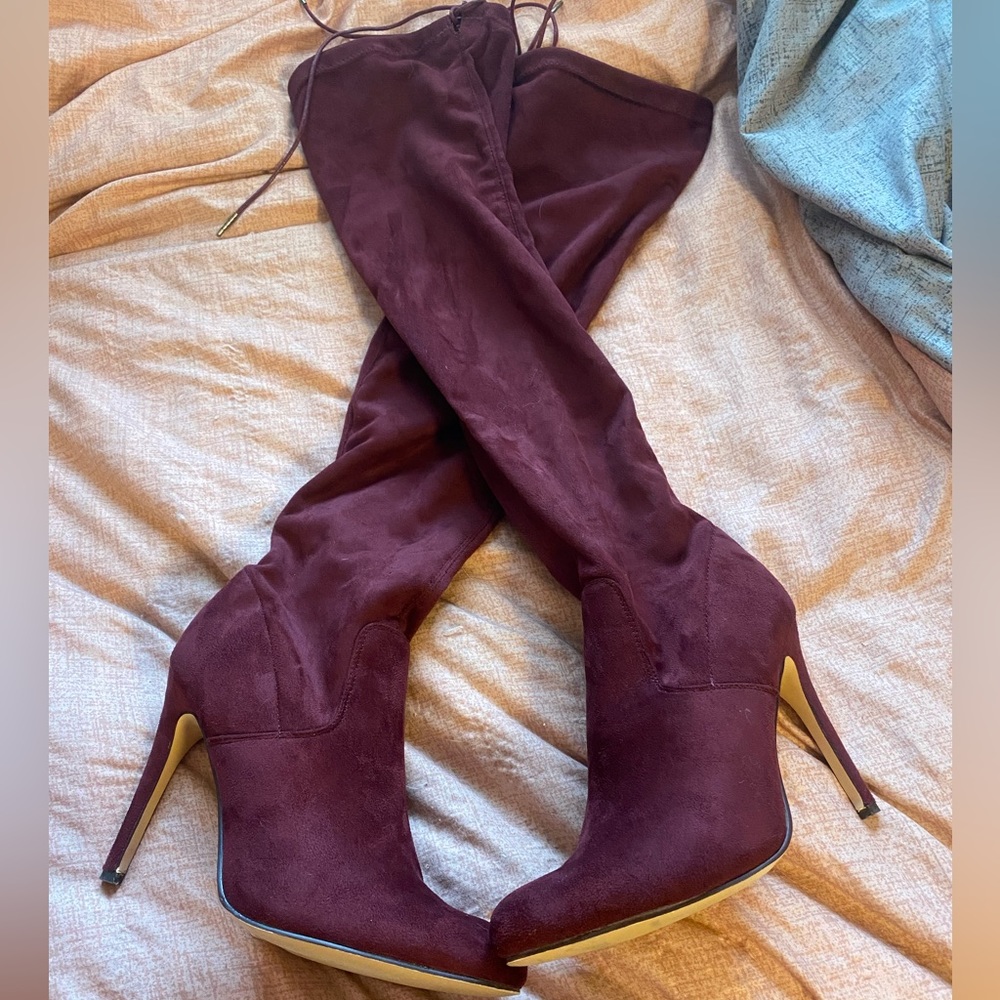 Over the knee women’s boots size 9.5